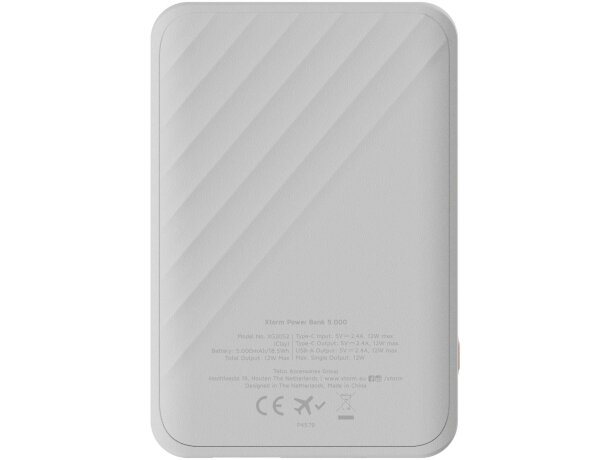 Batería externa carga rápida Xtorm Go2 5000mAh FastCharge Blanco detalle 11