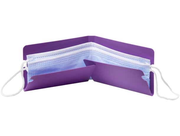 Neceser plegable para mascarillas Madden Morado detalle 28