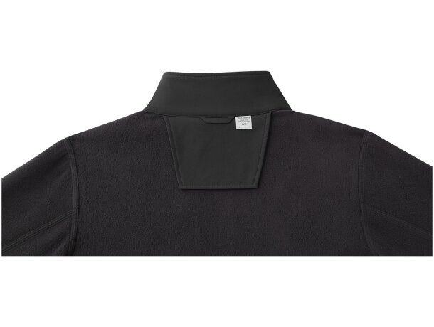 Chaqueta softshell Orion para hombre en poliéster elástico Negro intenso detalle 34