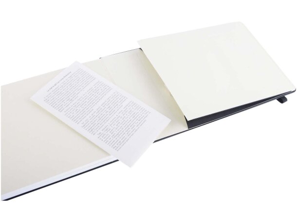 Álbum acuarelas Moleskine papel FSC 200 g/m² prensado frío Negro intenso detalle 5