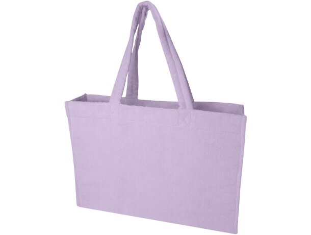 Bolsa tote de rizo reciclado GRS Siam con asa desplegable Lima detalle 12
