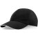 Gorra sandwich reciclada de 6 paneles Cool Fit GRS Morion Negro intenso