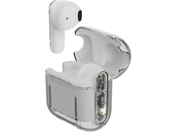 Auriculares inalámbricos Prixton TWS162 con Bluetooth 5.1 Blanco detalle 8
