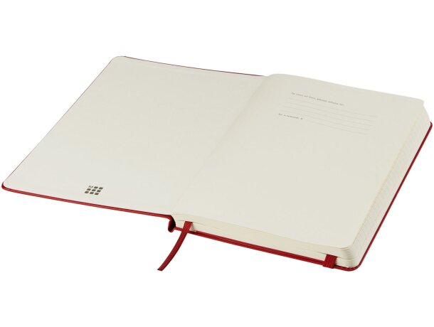 Libreta tapa dura rayada Classic Moleskine con cierre elástico detalle 34