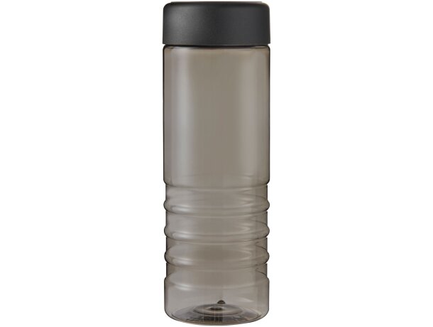Bidón 750ml Eco Treble con tapa rosca plástico oceánico reciclado Carbón/negro intenso detalle 3