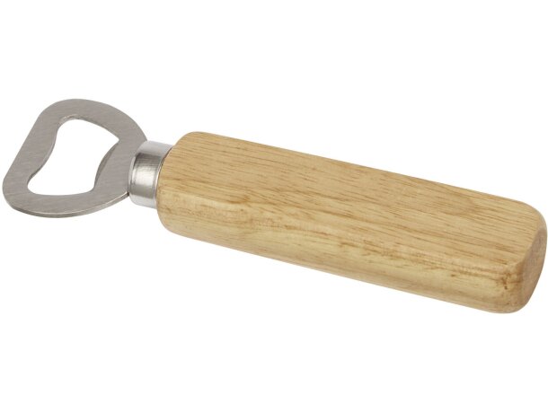 Abrebotellas Brama con madera natural y apertura de acero Natural detalle 4