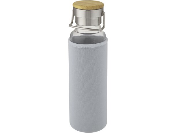 Botella de vidrio de 660 ml con funda de neopreno Thor Gris detalle 4