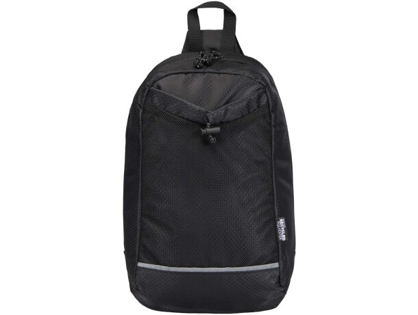 Bolsa cruzada de hidratación Nomad 6L en poliéster reciclado Negro intenso detalle 2