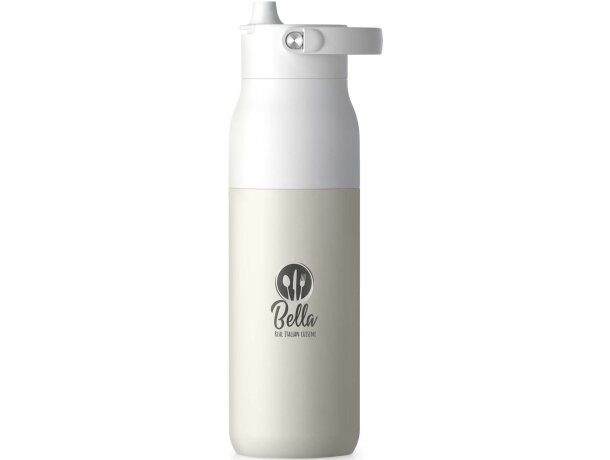 Botella de agua LARQ Swig Top 1000ml con filtro purificador Blanco detalle 5