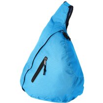 Bolsa urbana triangular personalizada azul aqua Bolsa urbana triangular personalizada azul aqua