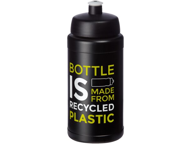 Bidón deportivo reciclado de 500 ml Baseline Negro intenso detalle 14