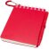 Set libreta tapa blanda y bolígrafo exterior Lig Mini Rojo