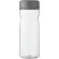 Bidón deportivo de 650 ml con tapa de rosca H2O Active® Base Tritan™ Transparente claro/gris detalle 52