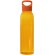 Botella de 650 ml con tapa de rosca personalizada personalizado naranja