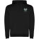 Sudadera con capucha para hombre Urban Roly Negro intenso detalle 11