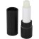 Bálsamo labial Adony SPF15 en envase de papel reciclado Negro intenso