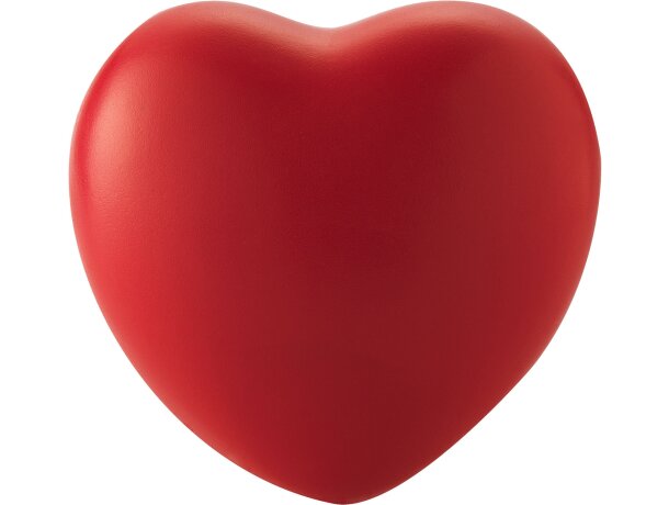 Antiestrés con forma de corazón Heart Rojo detalle 4