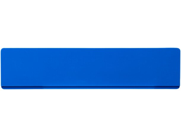 Regla Refari 15 cm plástico reciclado personalizable Azul detalle 9