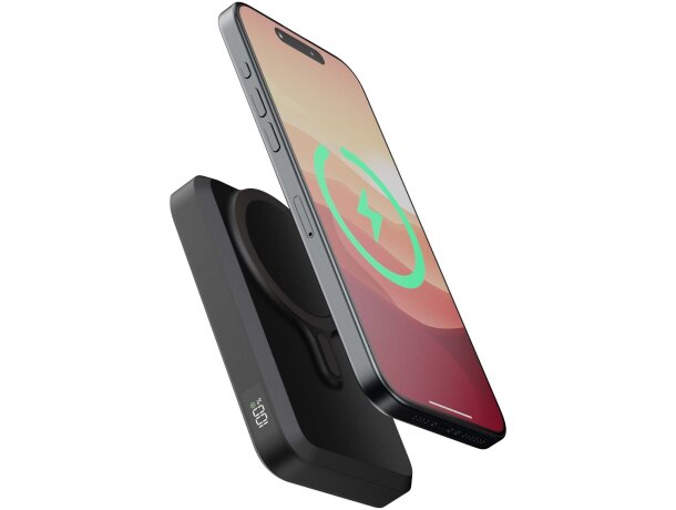 Batería externa inalámbrica magnética Xtorm FS5W101 Negro intenso detalle 9