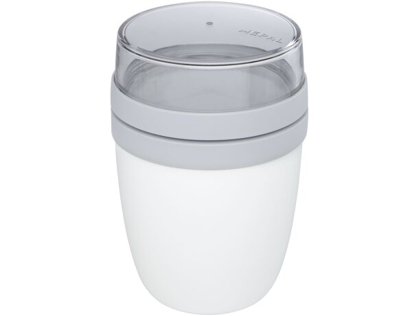 Fiambrera promocional Ellipse con doble compartimento hermético Verde nenta detalle 24