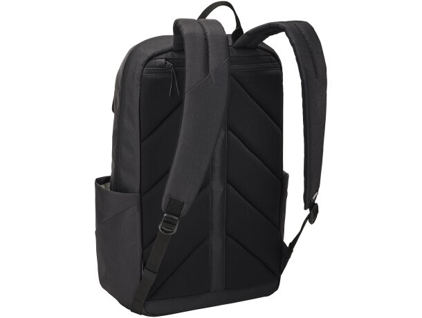 Mochila 20L Thule Lithos con compartimento acolchado portátil Negro intenso detalle 3