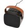 Altavoz inalámbrico bluetooth Diya de plástico reciclado Negro intenso detalle 5