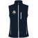 Chaleco softshell unisex Nevada de Roly resistente al agua Azul marino detalle 7