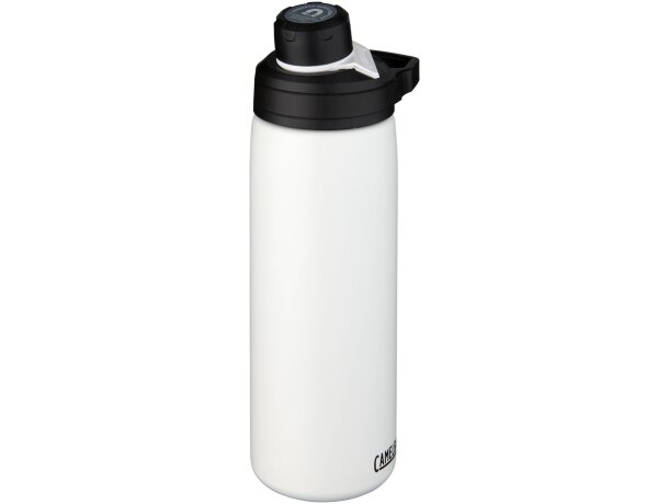 Bidones deportivos ergonómicos de acero inoxidable Chute MAG Blanco detalle 3
