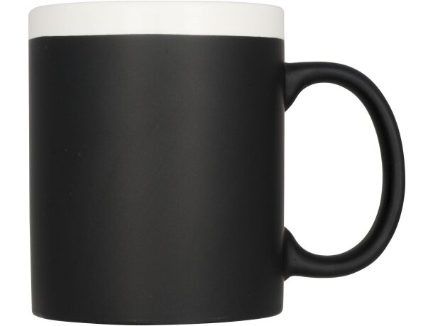 Taza de cerámica de 330 ml escritura tiza Chalk Blanco detalle 3