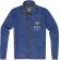 Chaqueta de punto de hombre Tremblant Azul mezcla detalle 2