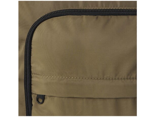 Mochila portátil 15 pulgadas Trend Plus con certificado GRS Verde bosque detalle 35