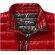 Chaqueta ligera plumón natural hombre Scotia Rojo detalle 6