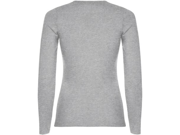 Camiseta manga larga mujer algodón 100% Roly Extreme detalle 26