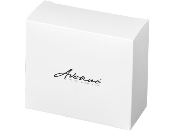 Altavoz Bluetooth Fashion con rejilla de tela tejida Rojo detalle 19