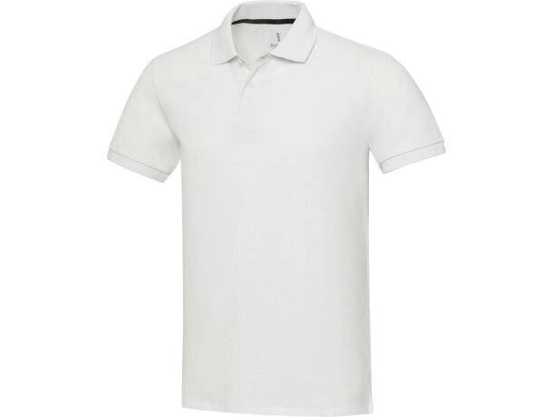 Polo manga corta unisex Aware Emerald con tejido reciclado detalle 24