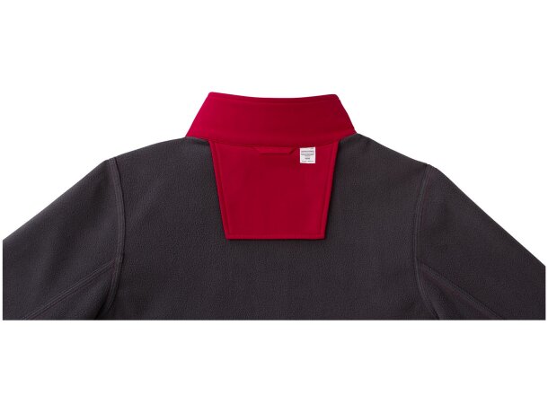 Chaqueta softshell Orion con microforro para mujer Rojo detalle 4