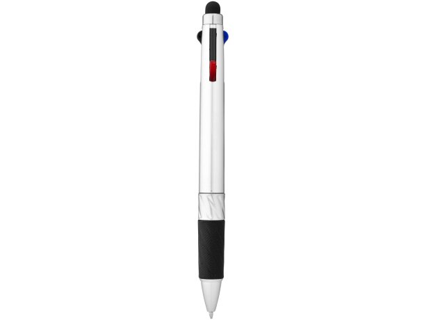 Bolígrafo de plástico con 3 tintas barato