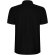 Polo manga corta hombre Pegaso Premium Roly punto piqué Negro intenso detalle 2