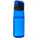 Botella con tapa abatible 700 ml azul transparente
