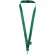 Lanyard Tom de PET reciclado con cierre independiente Verde detalle 7