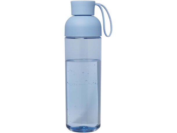 Botella agua RPET 600ml Illuminate con asa silicona Azul claro detalle 14