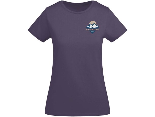 Camiseta mujer algodón orgánico Breda de Roly detalle 43