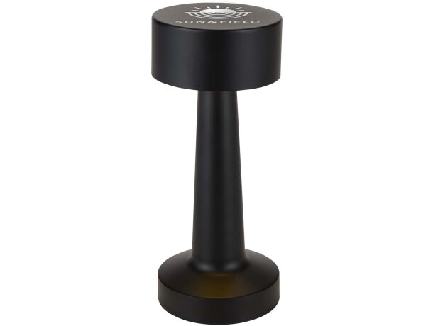 Lámpara de mesa recargable regulable Aludra Negro intenso detalle 1