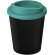 Vaso reciclado de 250 ml Americano® Espresso Eco Negro intenso/azul aqua