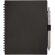 Juego libreta tapa blanda y bolígrafo reciclado Niove Negro intenso detalle 10