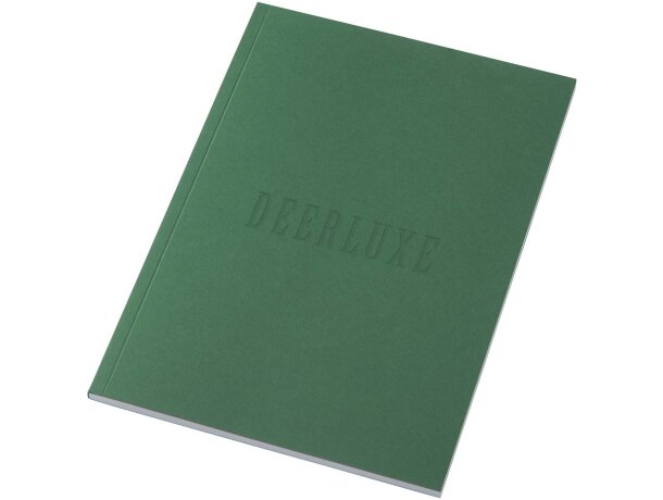 Libreta A5 tapa blanda Novella Austen papel certificado FSC Verde detalle 26