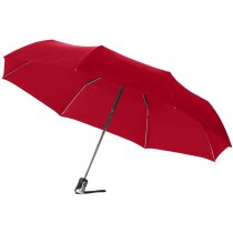 Paraguas automático plegable en 3 secciones personalizado plata