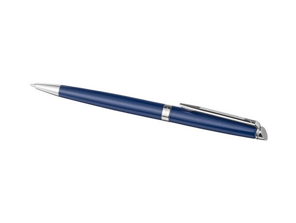 Bolígrafo elegante en lacado con acabado metalizado personalizado azul Bolígrafo elegante en lacado con acabado metalizado personalizado azul