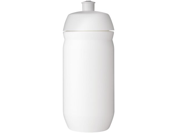 Bidón deportivo HydroFlex 500 ml flexible con tapa abatible Blanco detalle 6