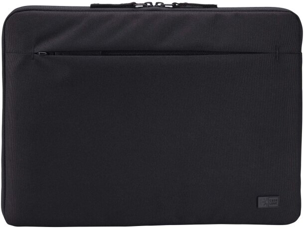 Funda reciclada portátil 14 pulgadas Case Logic Invigo negra Negro intenso detalle 2